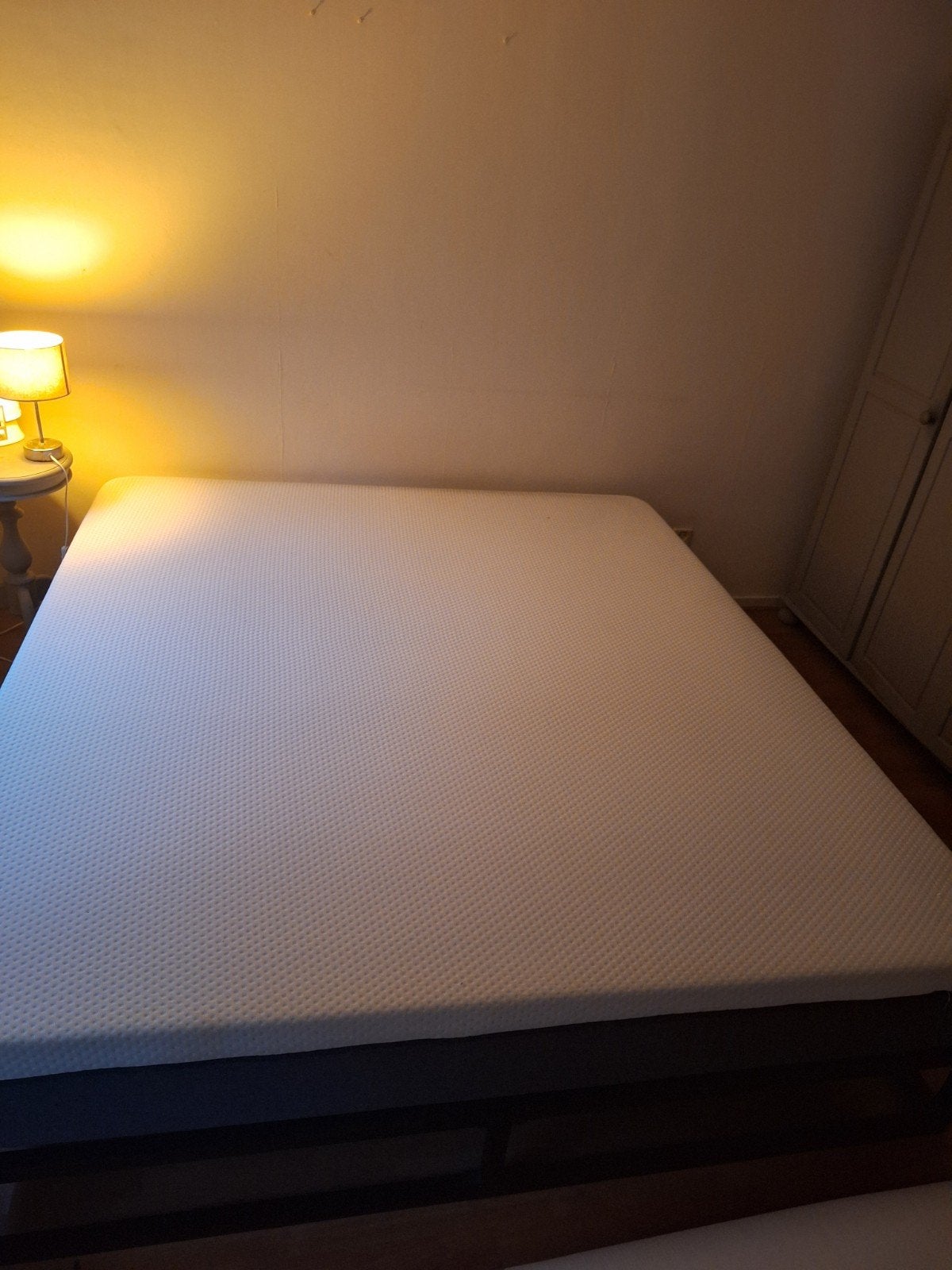 Emma Hybrid II/Premium Kingsize Bed met Matras en Molton, Huis en Inrichting, Ophalen, Gebruikt, Tweepersoons, Overige maten