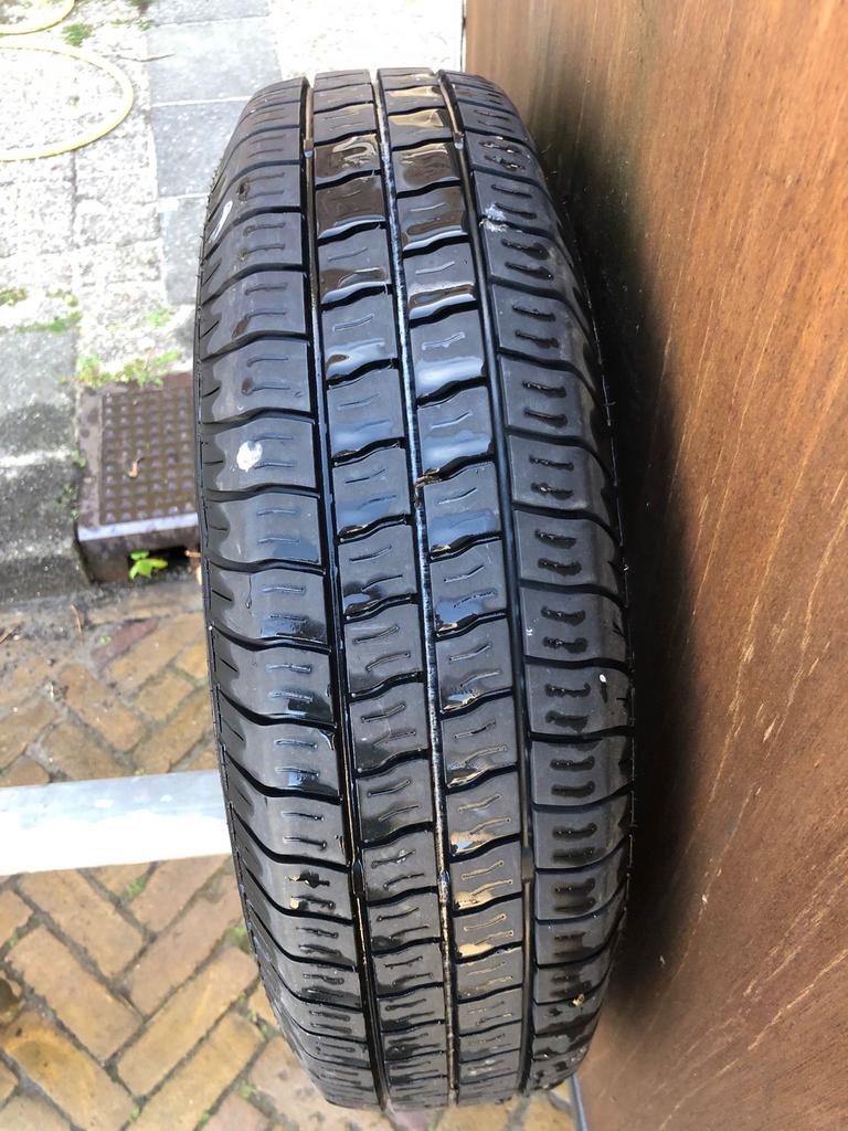 Aanhangwagen / hondenkar met 3 nieuwe banden, Auto diversen, Aanhangers en Bagagewagens, Gebruikt, Ophalen