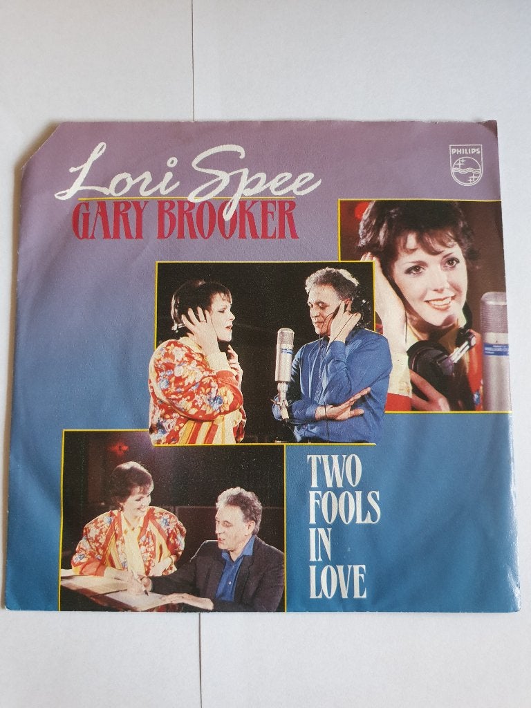 1244 lori spee &gary brooker- two fools in love-enlightened, Verzenden, Zo goed als nieuw, Pop