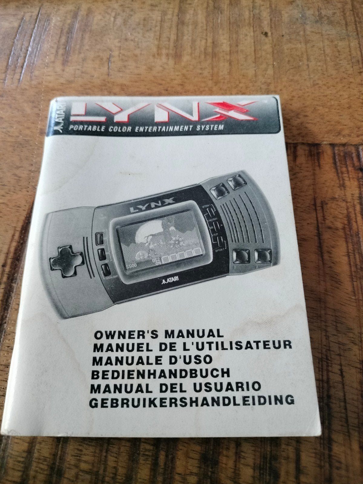 Atari Lynx Gebruikershandleiding - Vintage Gaming, Ophalen of Verzenden, Gebruikt, Zonder controller, Atari Lynx