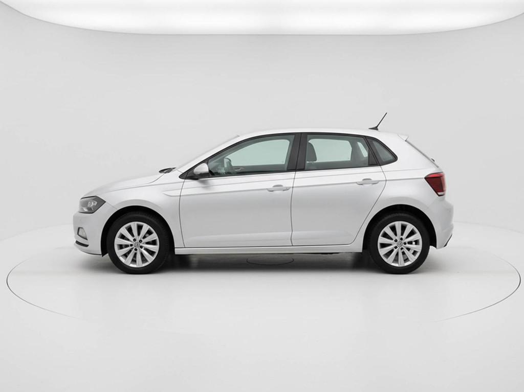 Volkswagen Polo 1.0 TSI 95pk DSG Highline | Navigatie | 2x P, Stof, Gebruikt, 95 pk, Automatische klimaatregeling