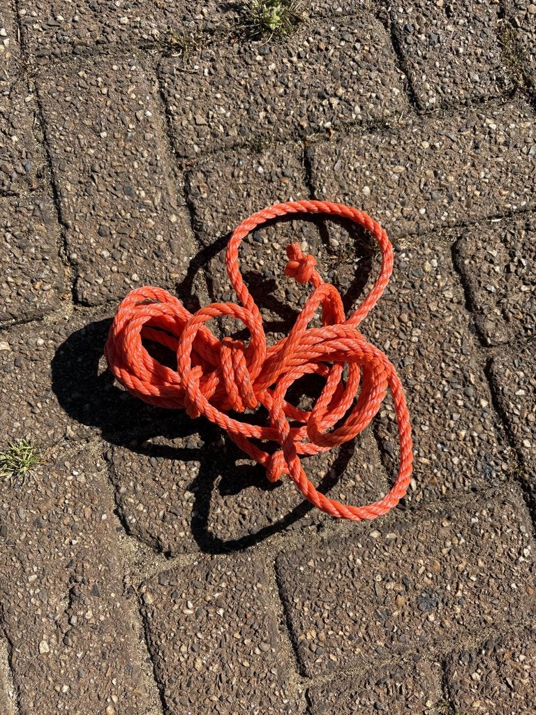 Oranje schommel touw van 750 cm lang, Ophalen of Verzenden, Schommel