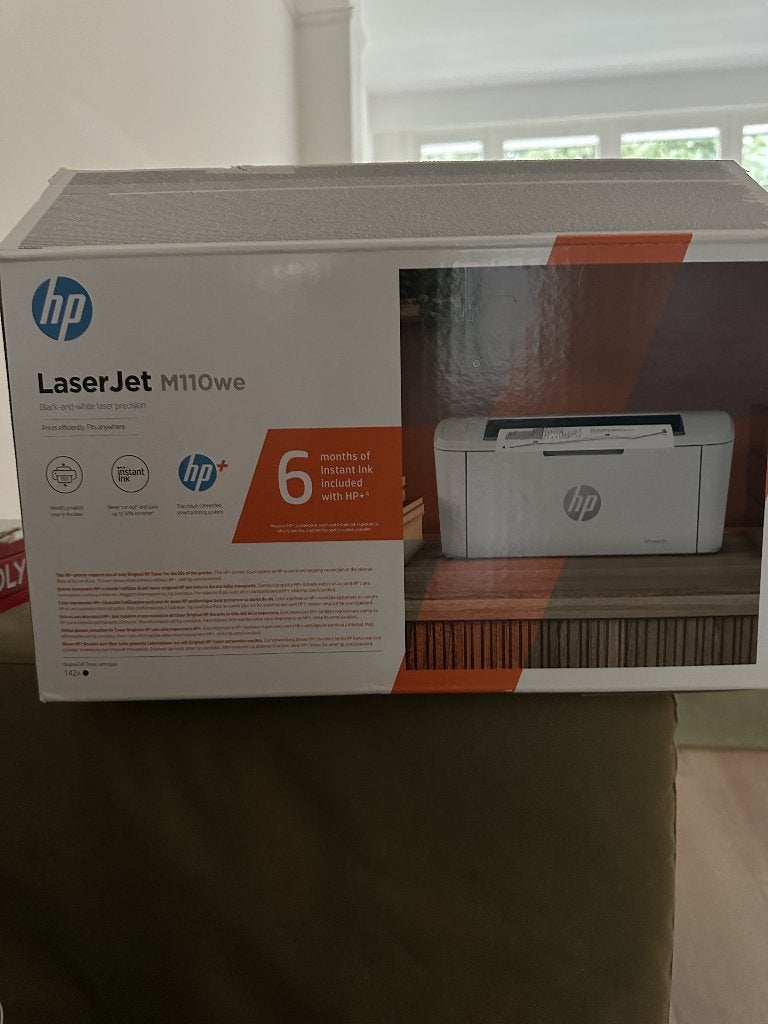 Print HP LaserJetM110we, Computers en Software, Printers, Ophalen, Zwart-en-wit printen, Printer, Zo goed als nieuw