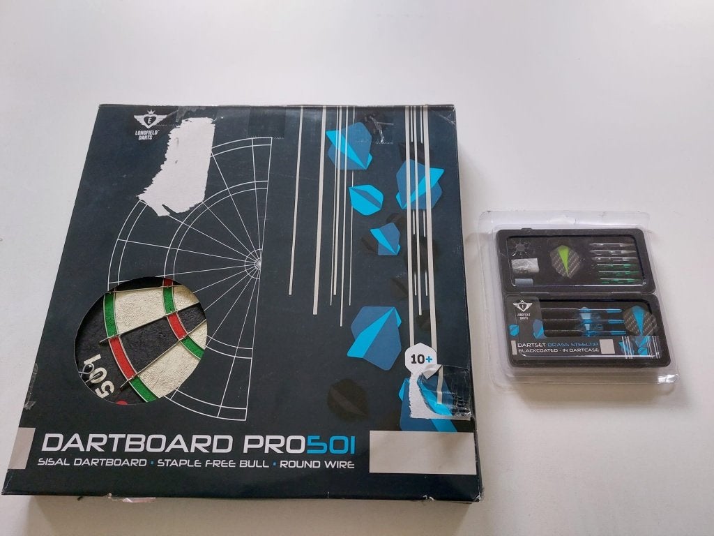 Dartbord Pro 501 – Wedstrijdbord – Longfield NIEUW!, Ophalen of Verzenden, Nieuw, Dartbord