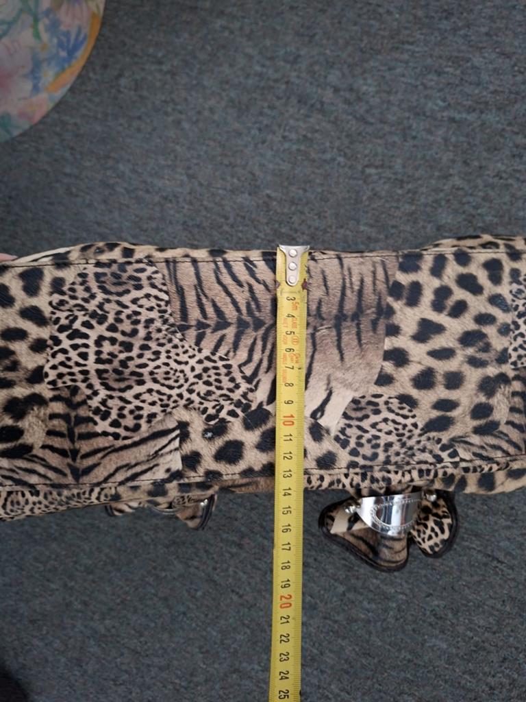 Mooie Tiger print  dames tas ., Ophalen of Verzenden, Zo goed als nieuw, Handtas