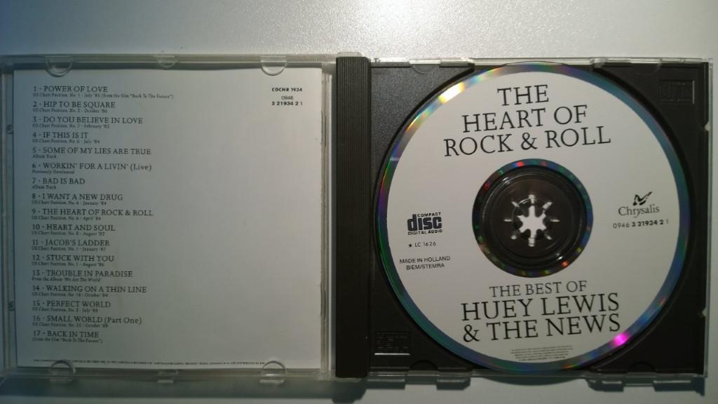 Huey Lewis And The News - The Heart Of Rock & Roll (Best Of), Ophalen of Verzenden, Zo goed als nieuw