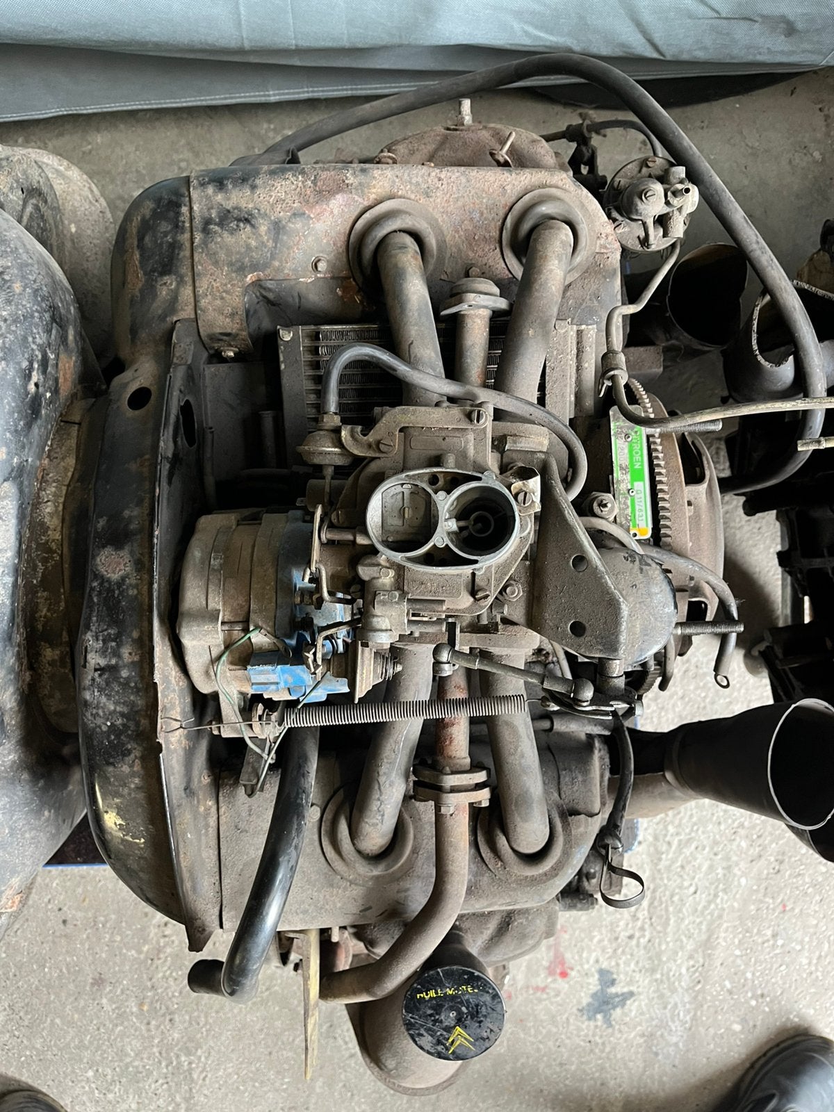 Citroen GS GSA Ami Super Axel motor G11/631 1129cc, Auto-onderdelen, Ophalen, Gebruikt, Citroën