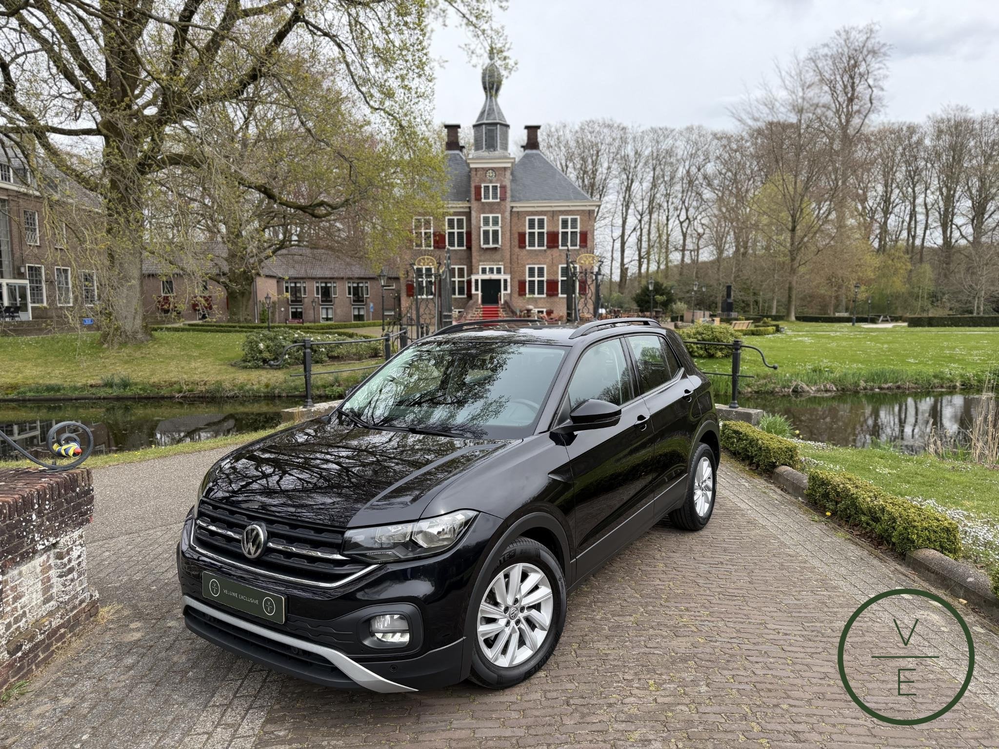 Volkswagen T-Cross 1.0 TSI Life Blind Spot | Navi | Clima |, Auto's, Voorwielaandrijving, 95 pk, 620 kg, Zwart