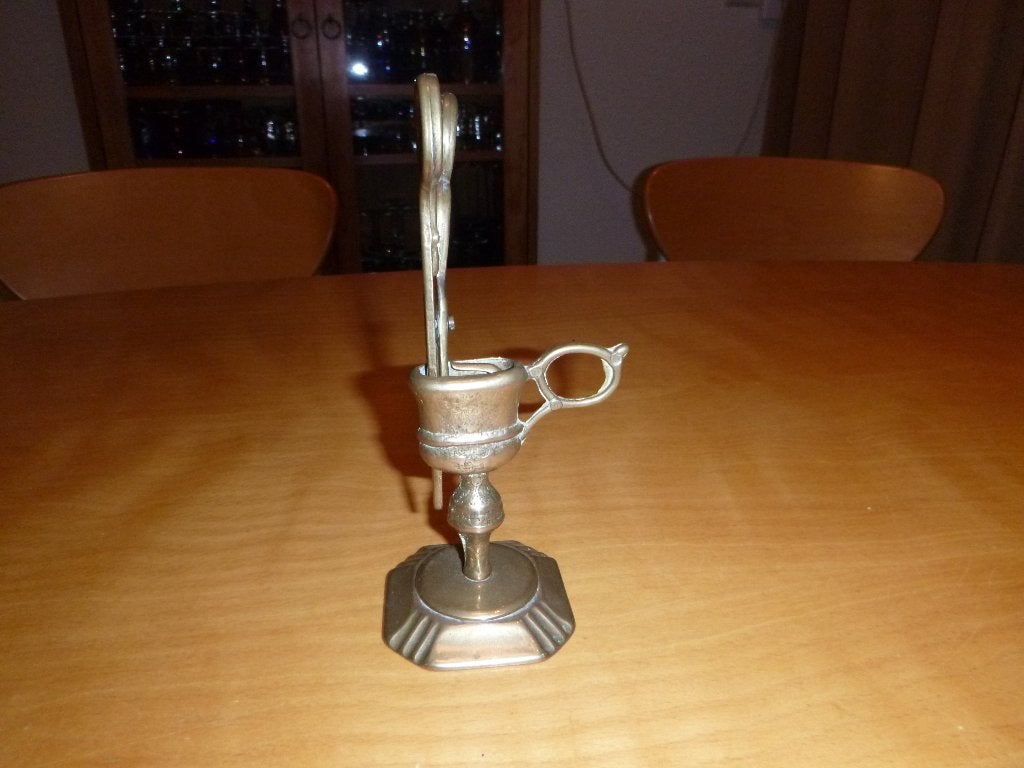 kaars lont trimmer in houder, Verzamelen, Retro, Ophalen of Verzenden, Overige typen