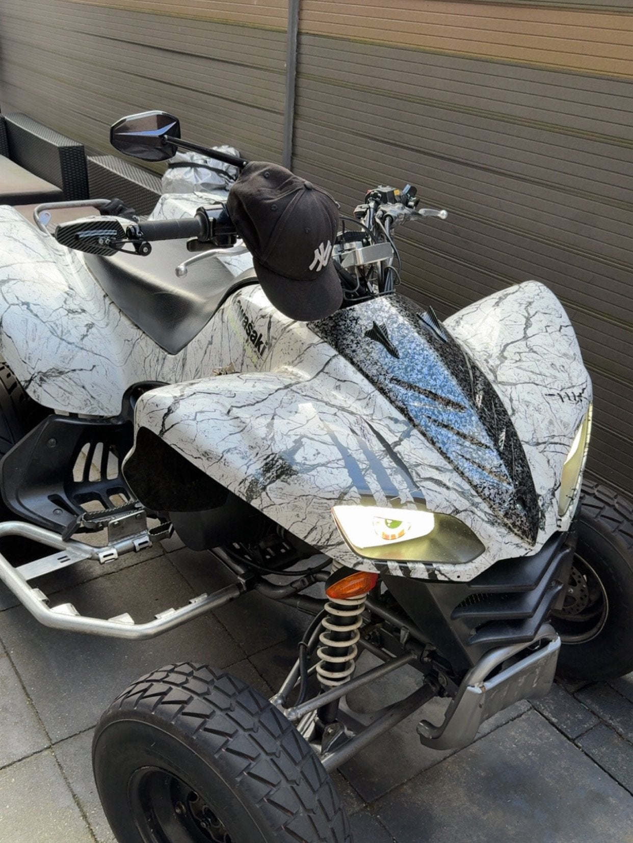 Kawasaki KFX700 Quad met Kenteken - Automaat & Alarm, 2 cilinders, 700 cc