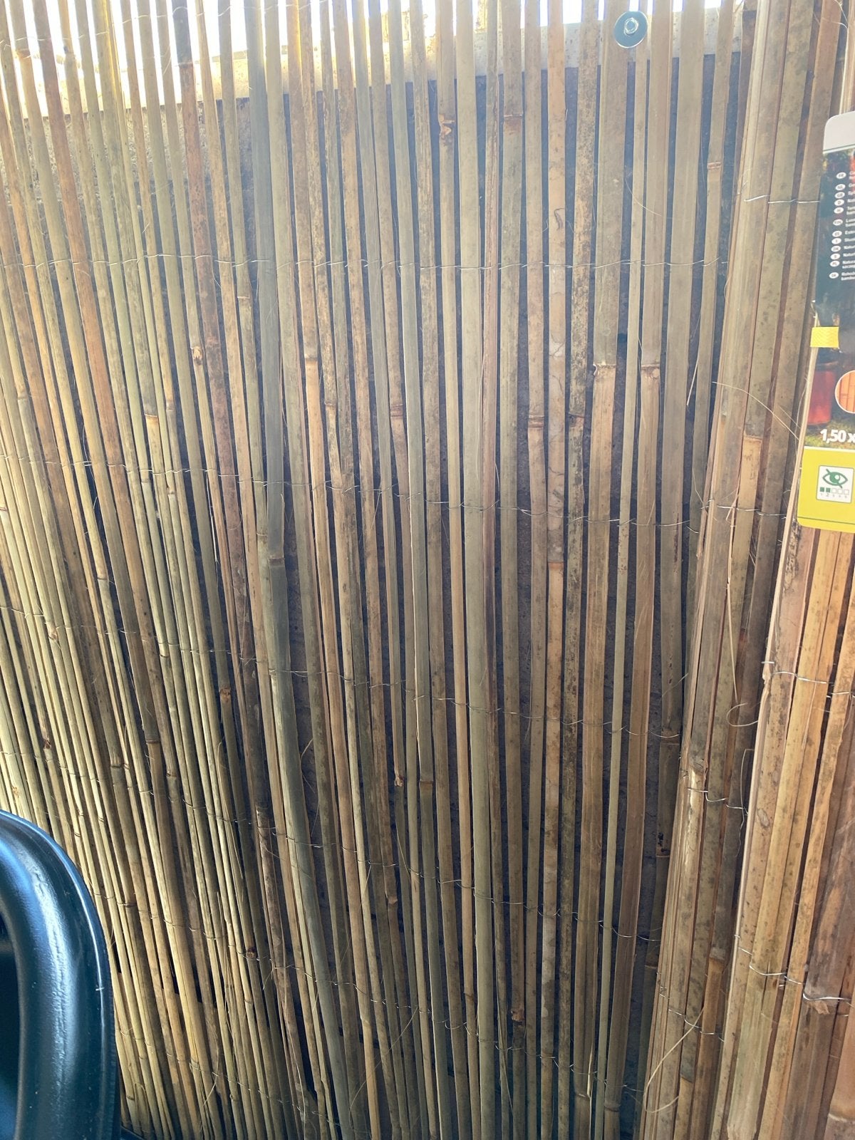 Natuurlijke bamboe schutting op rol - diverse hoogtes, Tuin en Terras, Ophalen, 1 tot 2 meter, Nieuw, 3 tot 6 meter