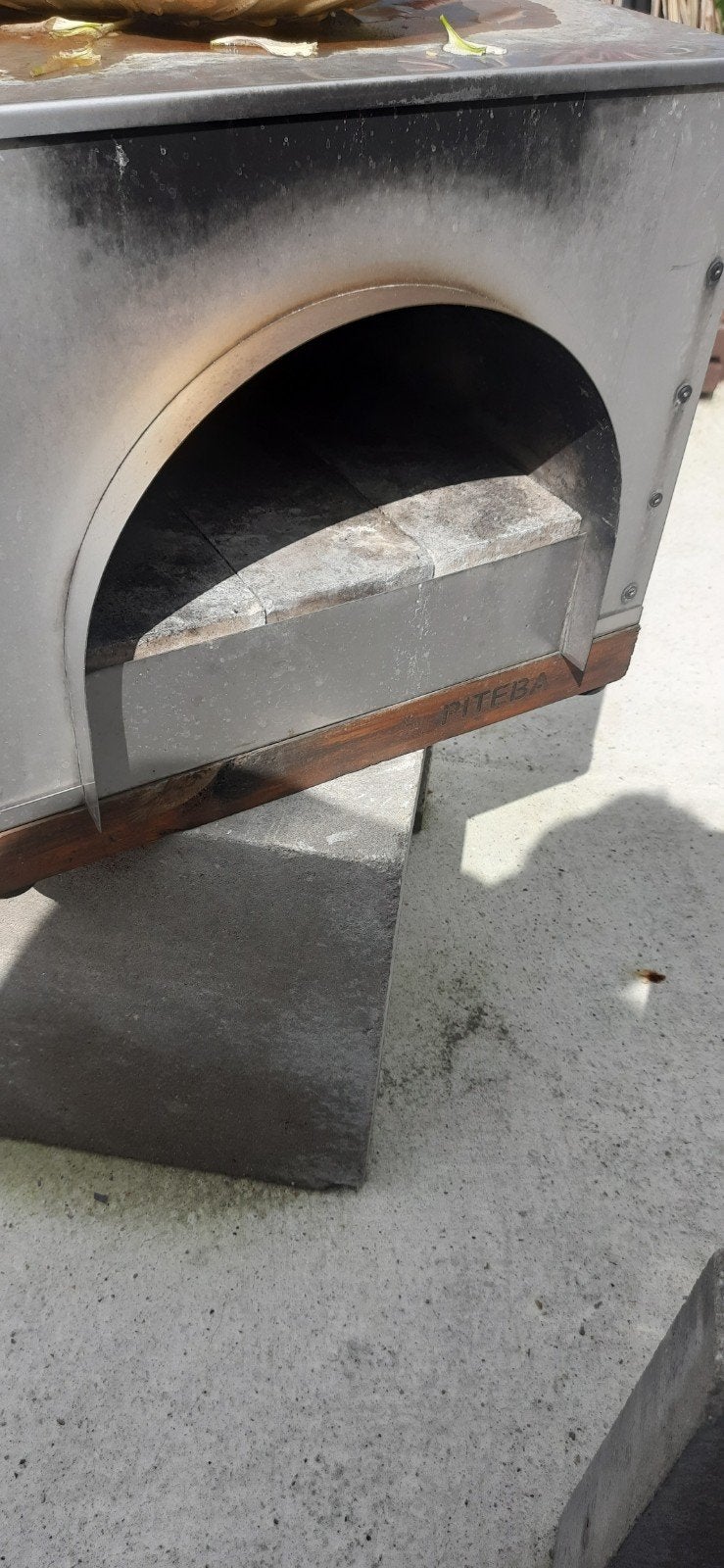 Piteba Pizza Oven - Perfecte Pizza's door Zandvulling, Tuin en Terras, Ophalen, Gebruikt, Piteba