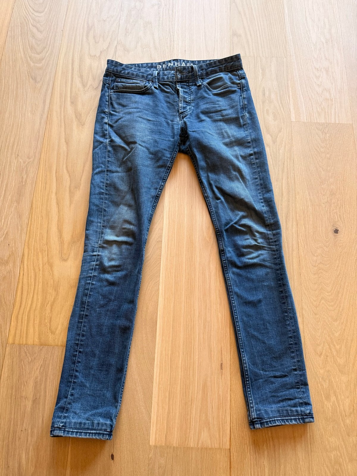 Denham Bolt Skinny Fit Jeans W31 L34 - Zo goed als nieuw, Kleding | Heren, Ophalen of Verzenden, Zo goed als nieuw, Blauw, W32 (confectie 46) of kleiner