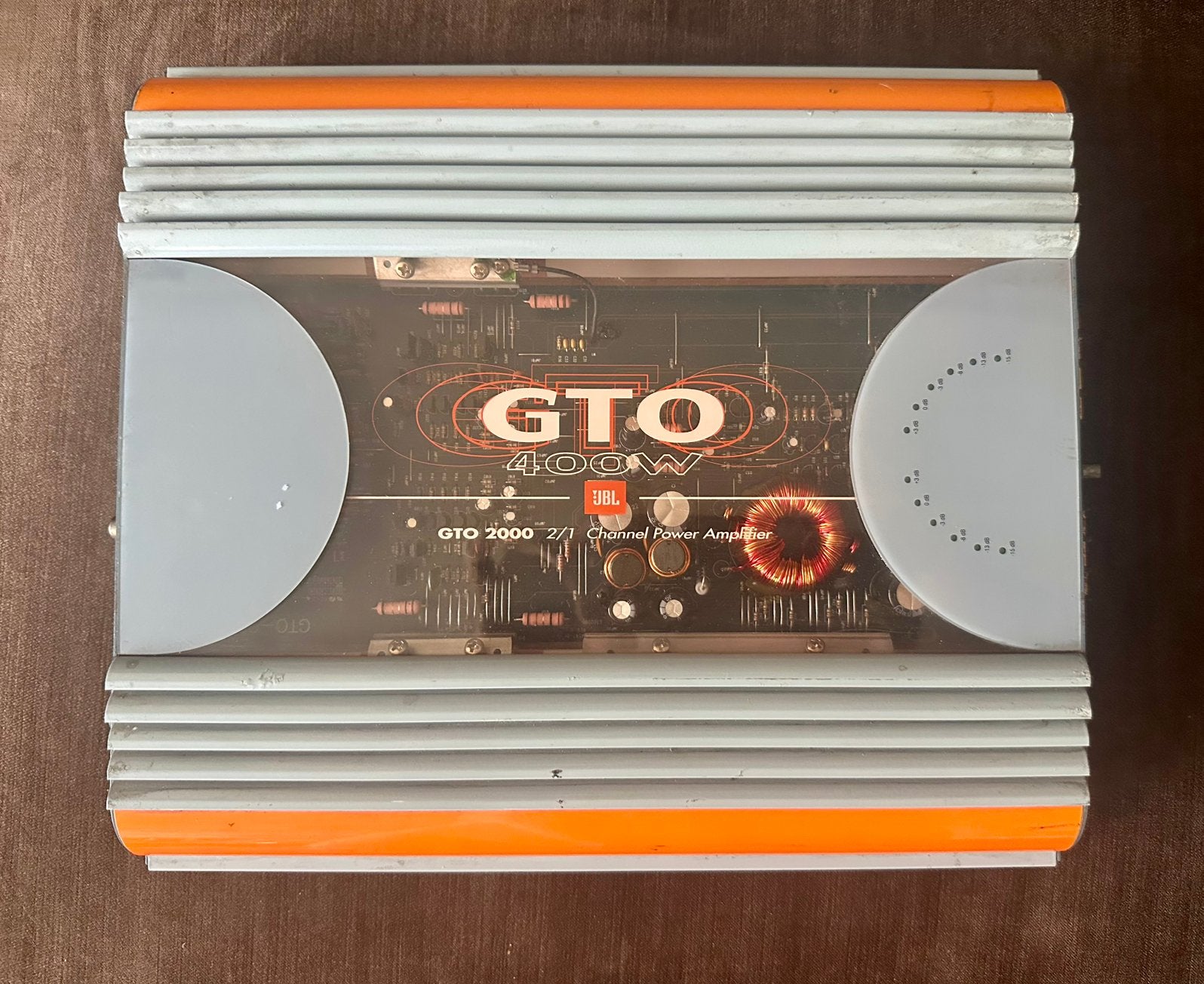 Te Koop, JBL GTO 2000 400 Watt versterker, Ophalen of Verzenden, Zo goed als nieuw