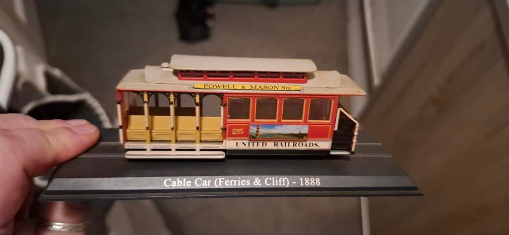 Atlas Editions "Trams of the World" - Diverse Trammodellen, Gebruikt, Locomotief, Gelijkstroom of Wisselstroom, Ophalen
