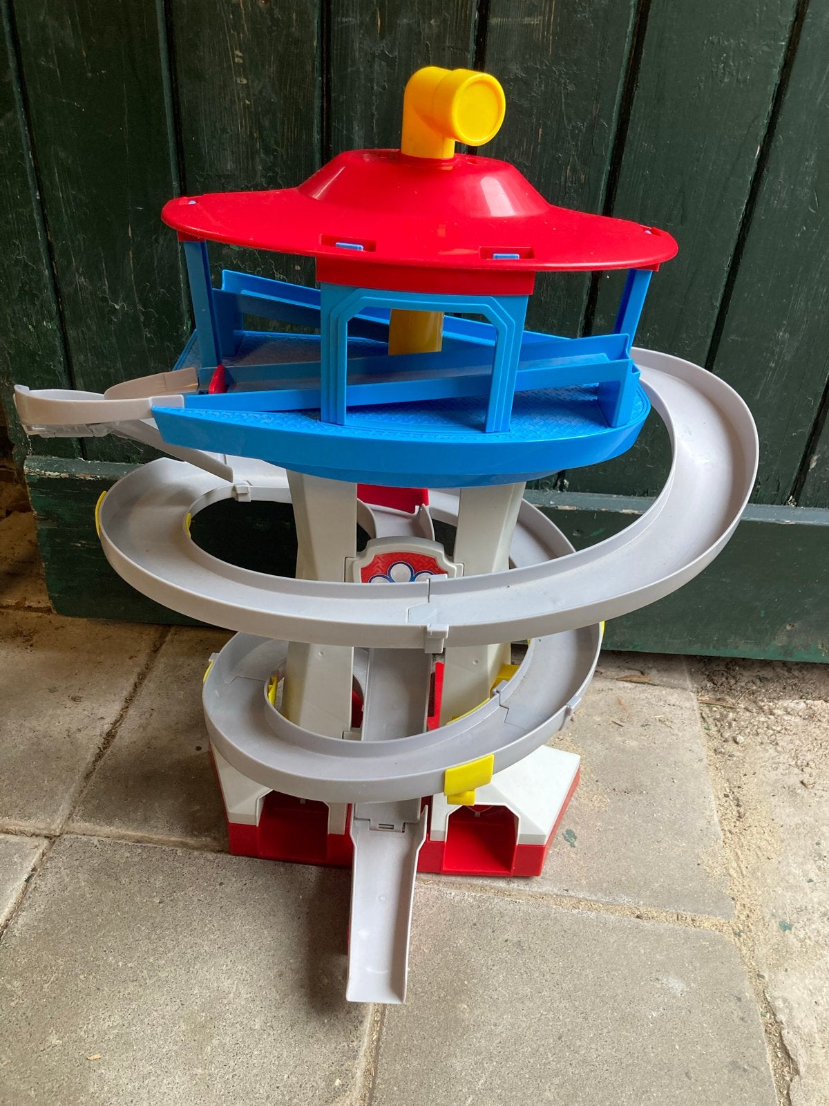 Paw Patrol Racebaan Toren, Overige merken, Racebaan, Ophalen of Verzenden, Zo goed als nieuw