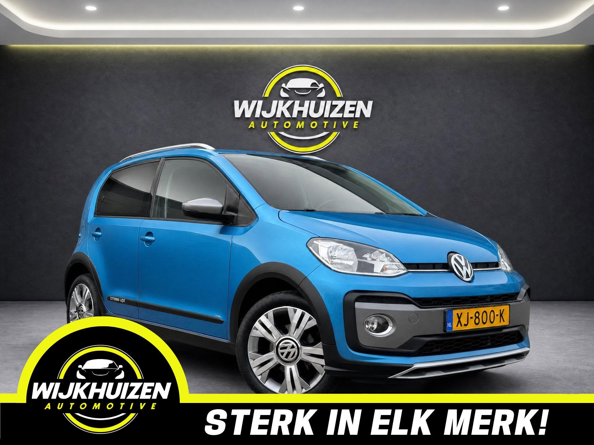 Volkswagen Up! 1.0 TSI BMT cross up! met Leder ! 16 Inch ! S, Auto's, Volkswagen, Voorwielaandrijving, Dealer onderhouden, Gebruikt