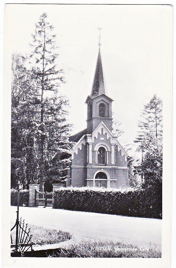 Winssen (Gld) herv. kerk 1982 ( gem. Beuningen )., Verzenden, 1980 tot heden, Ongelopen, Gelderland