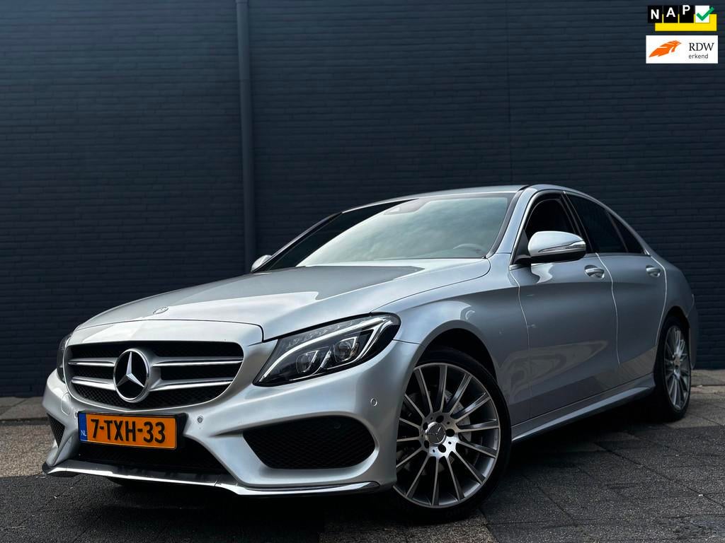 Mercedes-Benz C-klasse 180 | Automaat | AMG-Line | Burmester, Automaat, Euro 6, Bedrijf, Sedan