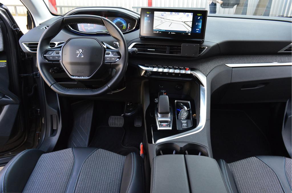 Peugeot 3008 1.6 HYbrid 225 Allure Pack Business O.a: Navi,, Met garantie (alle), 179 pk, Leder en Stof, Origineel Nederlands