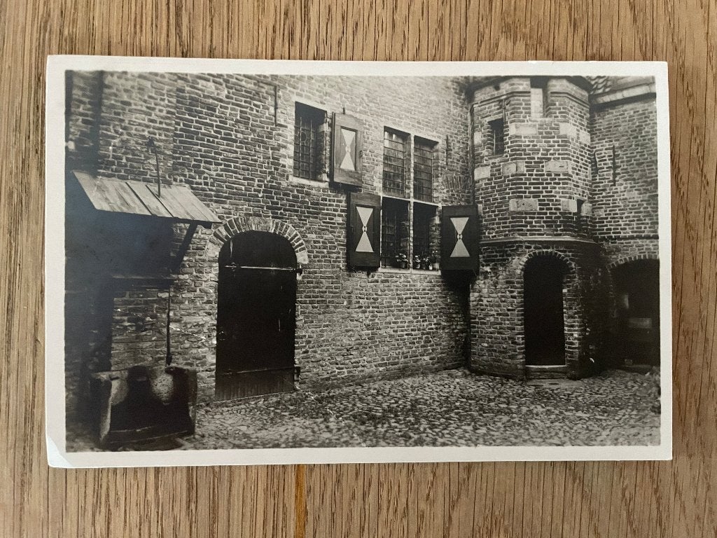 D635 Oude ansichtkaart Deventer : Muntengang, Verzamelen, Ansichtkaarten | Nederland, Ongelopen, Overijssel, Voor 1920, Ophalen of Verzenden