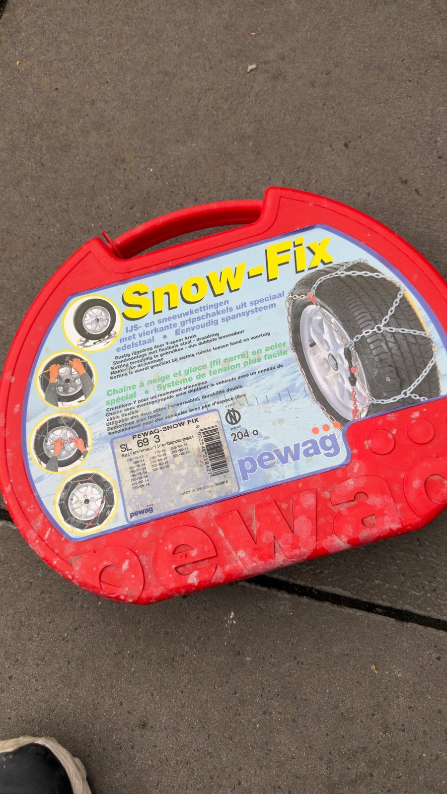 Pewag Snow-Fix Sneeuwkettingen - SL 69 3, Ophalen of Verzenden, Gebruikt
