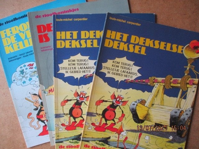 adv5081 rioolkoninkjes, Eén stripboek, Ophalen, Gelezen