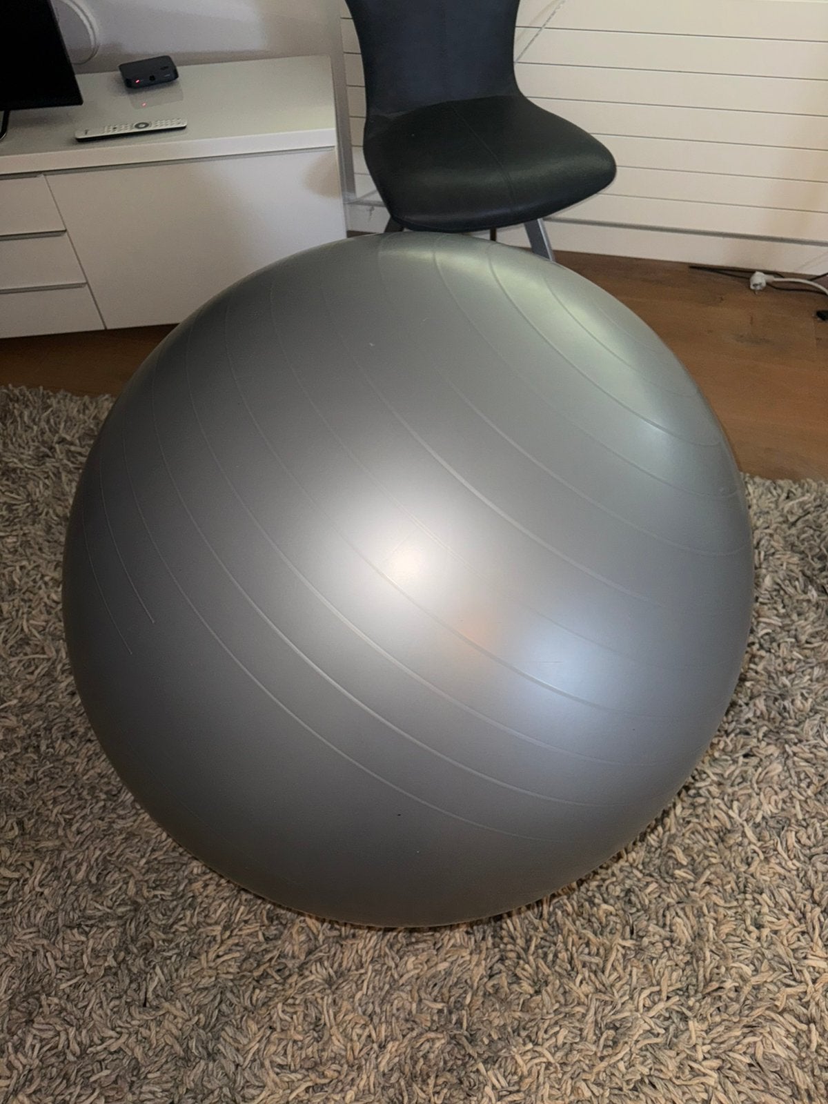 Gym ball, Ophalen of Verzenden, Zo goed als nieuw, Fitnessbal