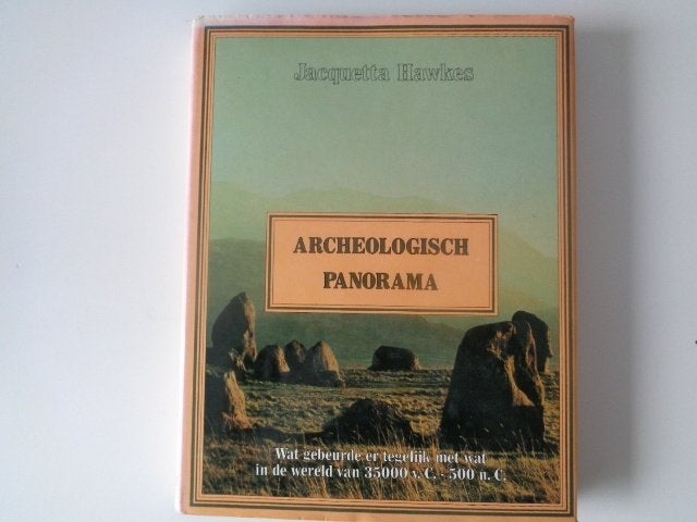10612-10-3 : Archeologisch panorama - J. Hawkes. BF, Ophalen of Verzenden, Gelezen, Overige gebieden
