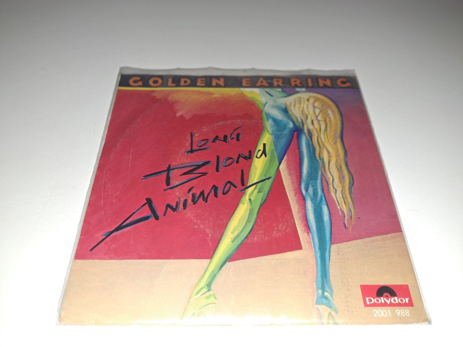 7" Golden Earring : Long blond Animal, Ophalen of Verzenden, Gebruikt, 7 inch, Overige genres