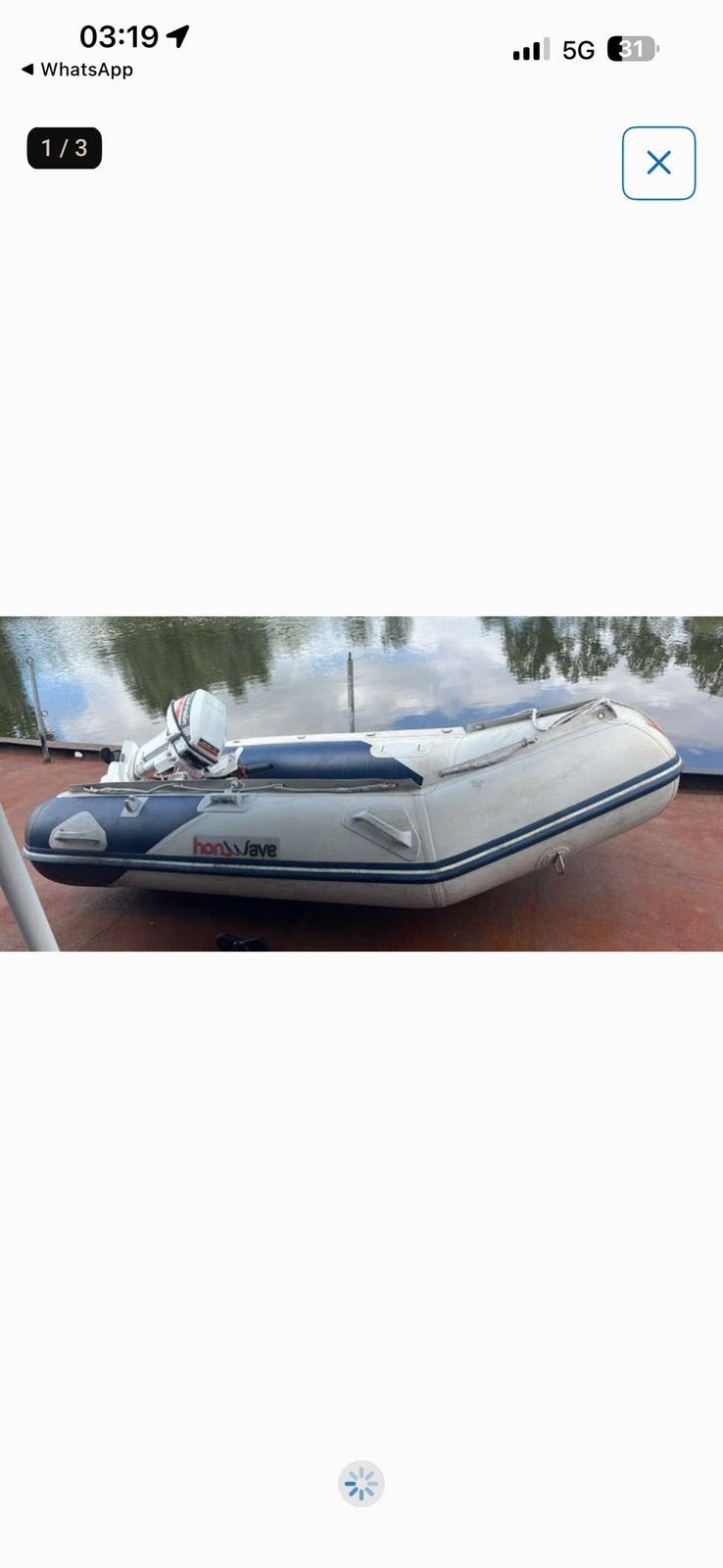 Rubberen honda boot, Tuin en Terras, Ophalen, Zo goed als nieuw