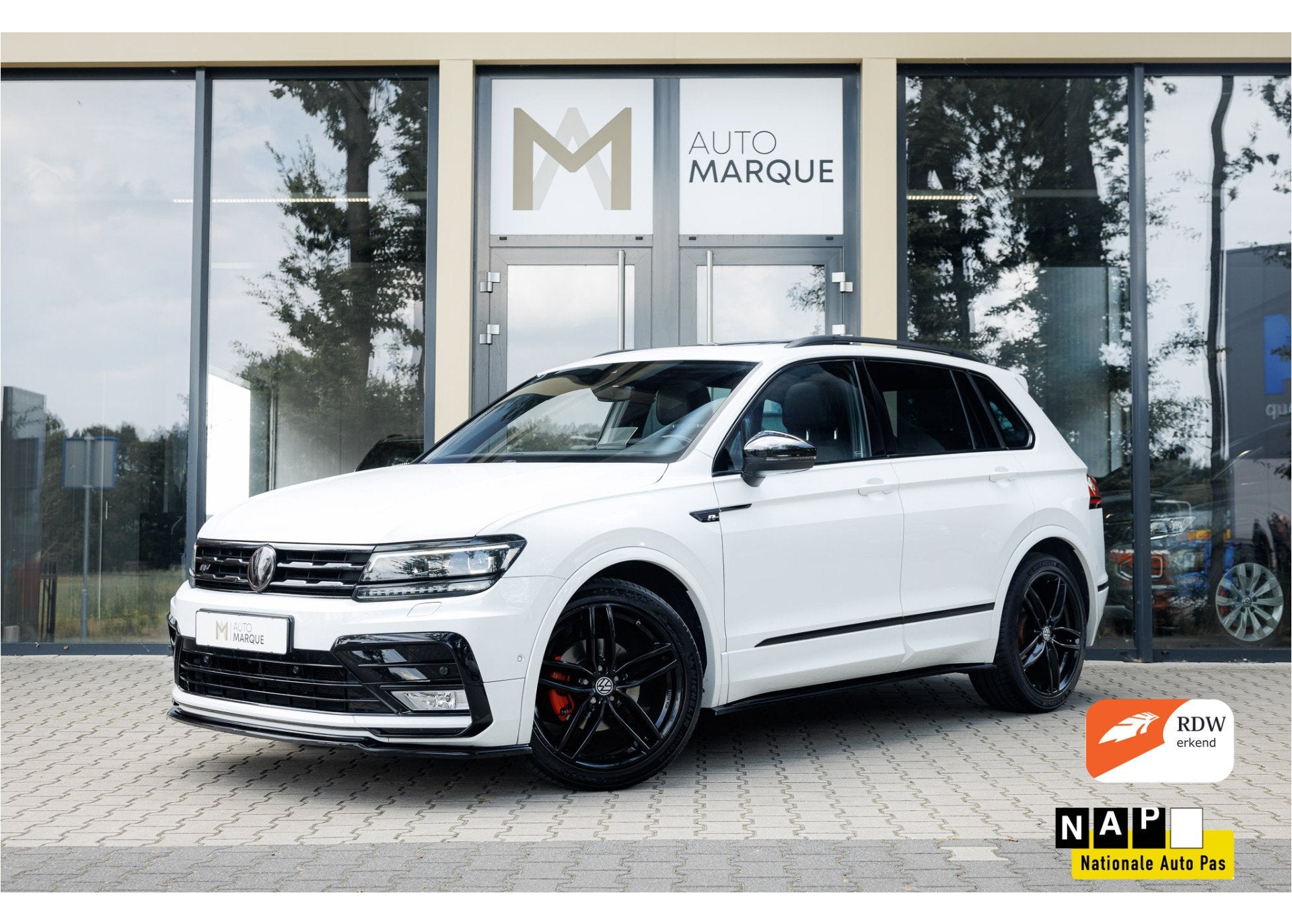Volkswagen Tiguan 1.4 TSI ACT 150PK DSG Aut. | 3x R-Line | P, Stof, 4 cilinders, Wit, Origineel Nederlands