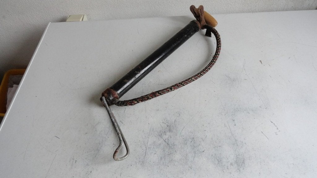 Fietspomp, handpomp, antiek, Ophalen of Verzenden