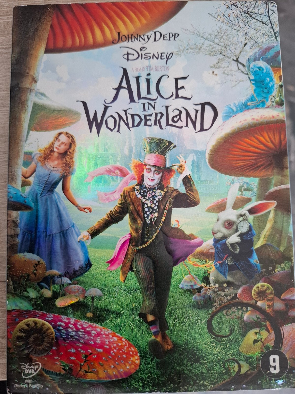 Alice in Wonderland, Cd's en Dvd's, Dvd's | Tekenfilms en Animatie, Alle leeftijden, Ophalen of Verzenden, Zo goed als nieuw, Amerikaans