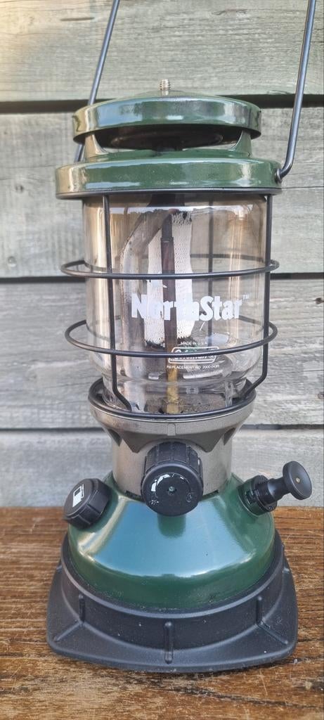 COLEMAN NORTHSTAR BENZINELAMP PLUS 3 KOUSJES, Ophalen of Verzenden