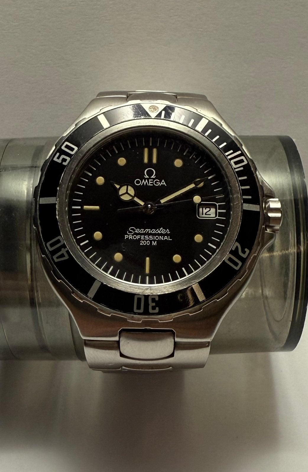 Omega Seamaster Professional 200m quartz, Ophalen of Verzenden, Zo goed als nieuw, Staal, Omega
