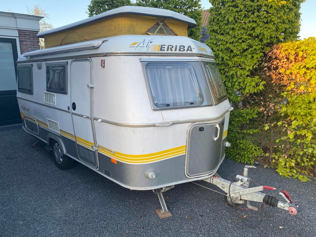 ERIBA TOURING TROLL 1999 MET REICH MOVER!, Caravans en Kamperen, Caravans, Mover, Standaardzit, Particulier, Eriba