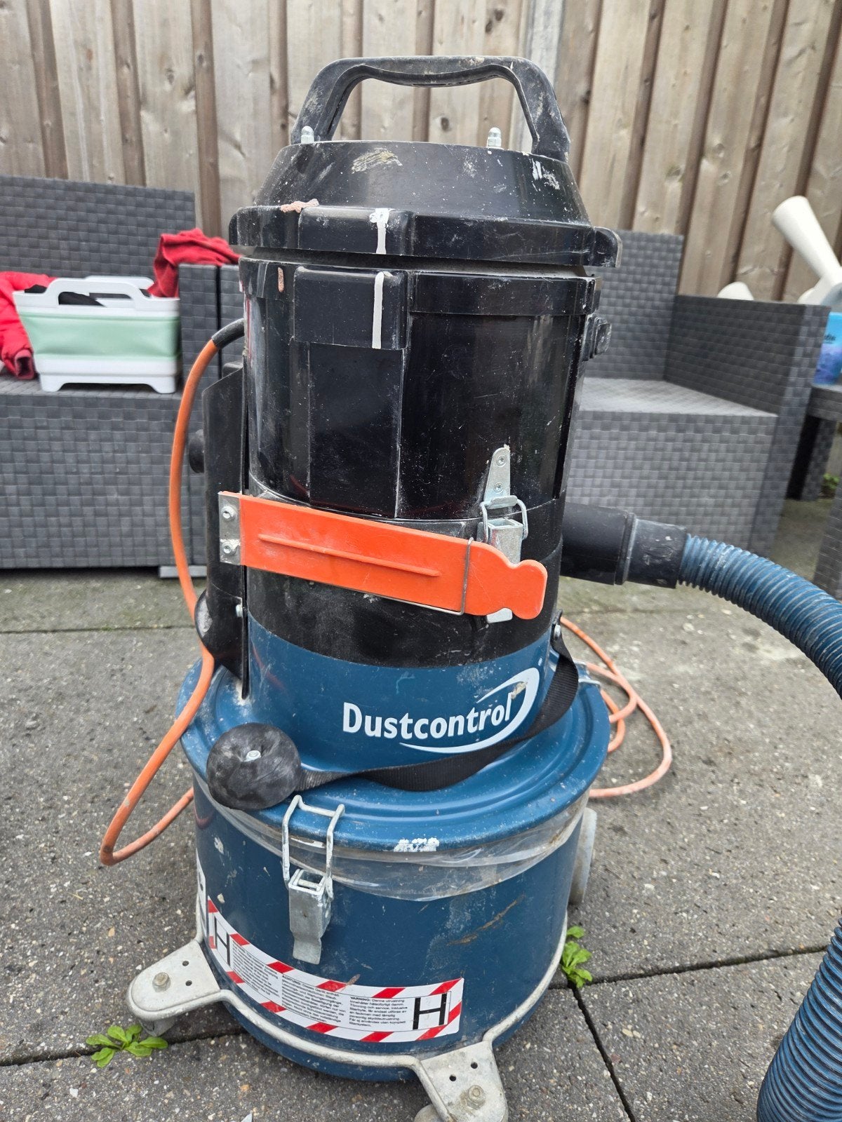 Dustcontrol DC 1800H Industriële Stofzuiger - 1285W uit 2024, Ophalen, Overige merken, Gebruikt, Industriële stofzuiger