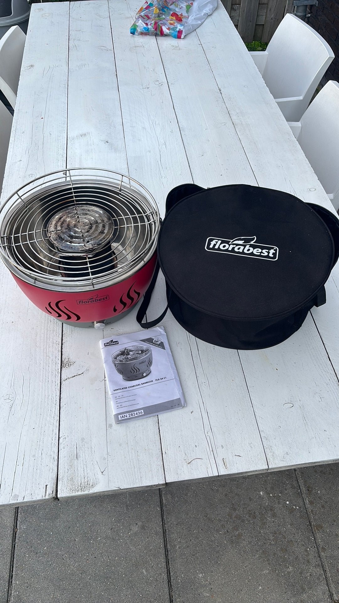 Florabest bbq, Ophalen of Verzenden, Zo goed als nieuw