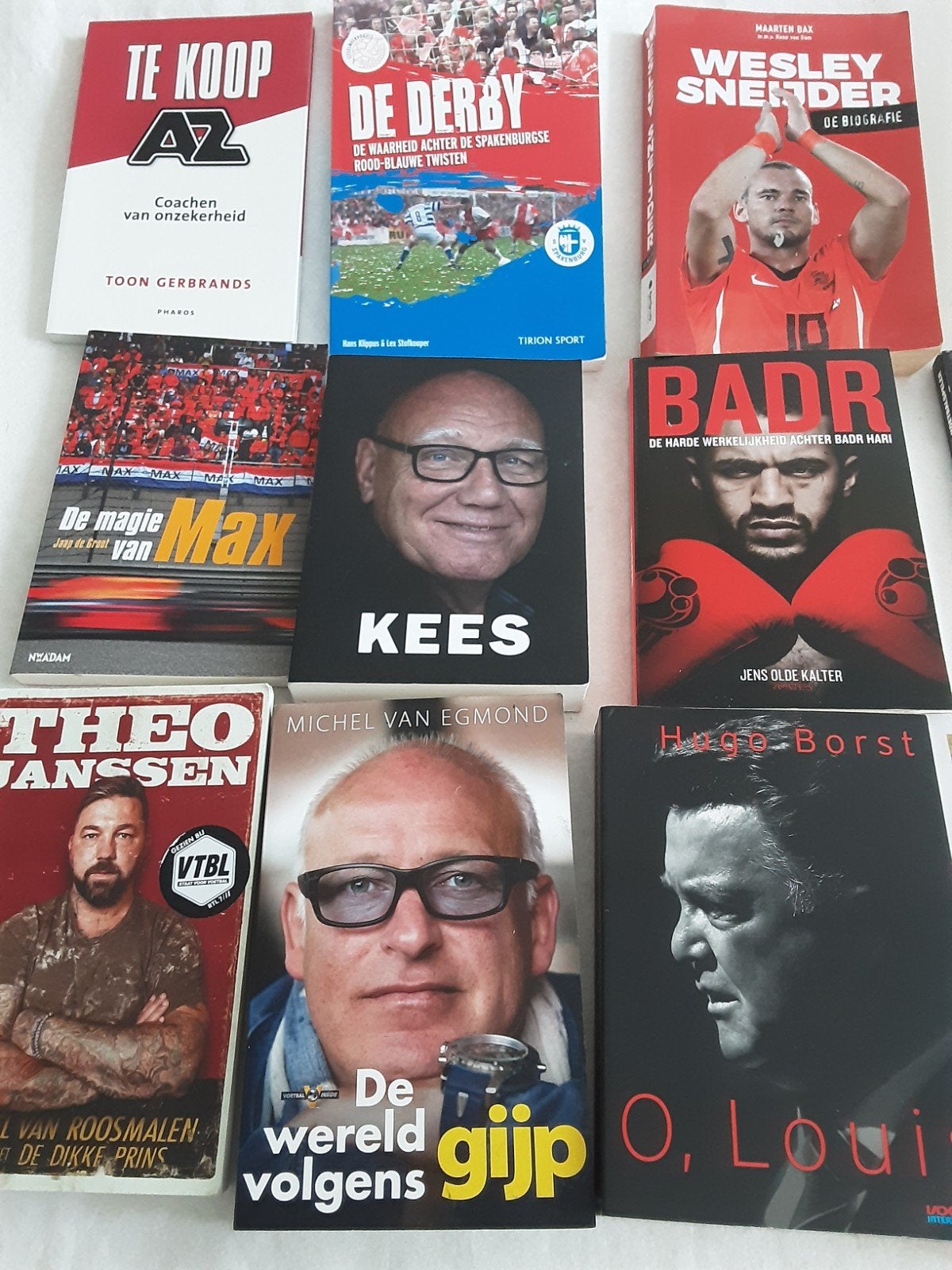 Voetbal- en vechtsportboeken (Badr, Rico, Louis, Sneijder), Ophalen of Verzenden, Gelezen, Diverse auteurs, Sport