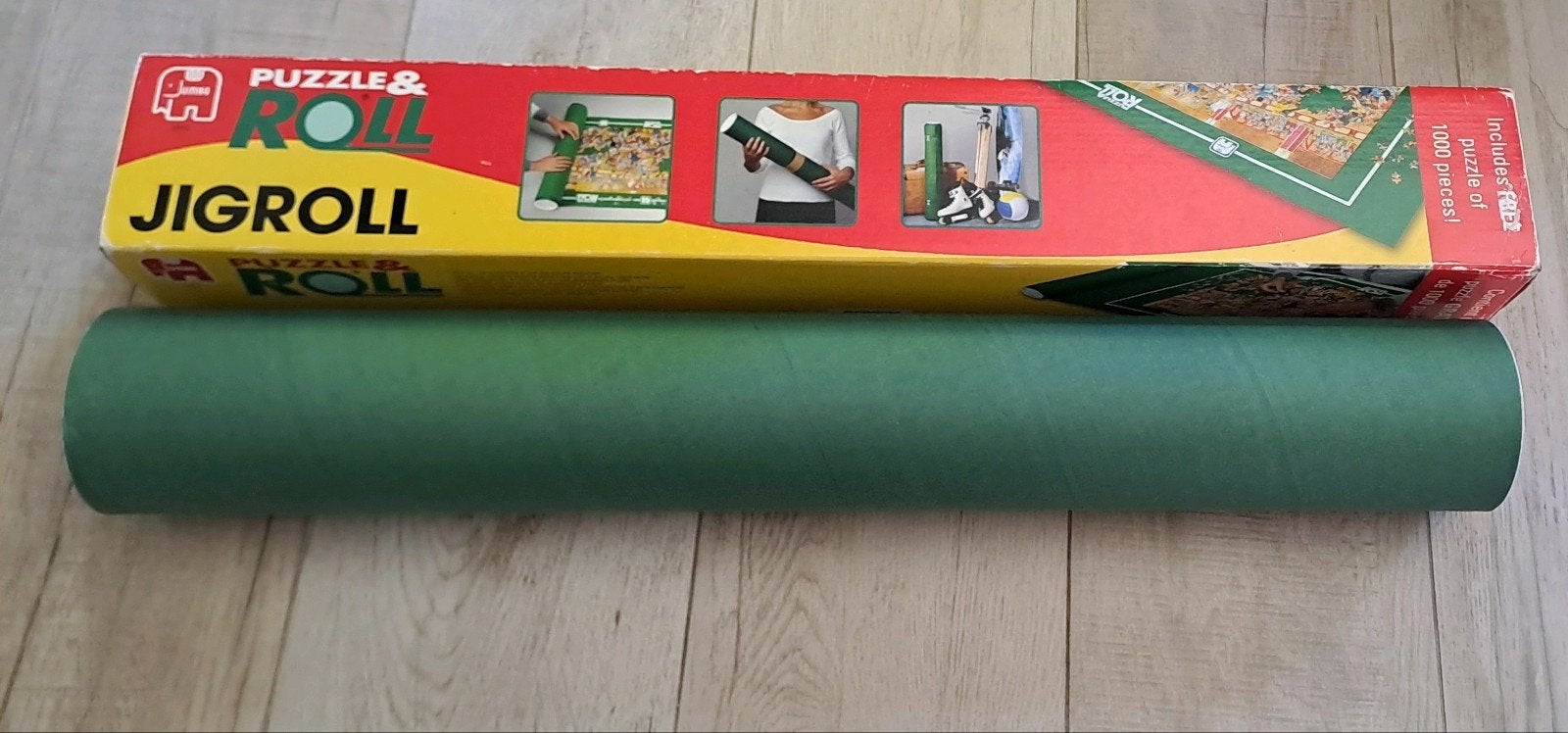 Puzzelrol in koker/Jigroll/Jumbo/1000 stukjes, Ophalen of Verzenden, 500 t/m 1500 stukjes, Zo goed als nieuw