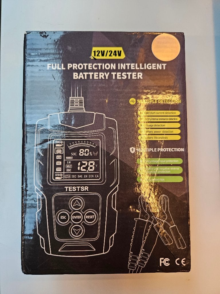 full protection intelligent batterij tester 12V 24V, Auto diversen, Auto-accessoires, Nieuw, Ophalen of Verzenden