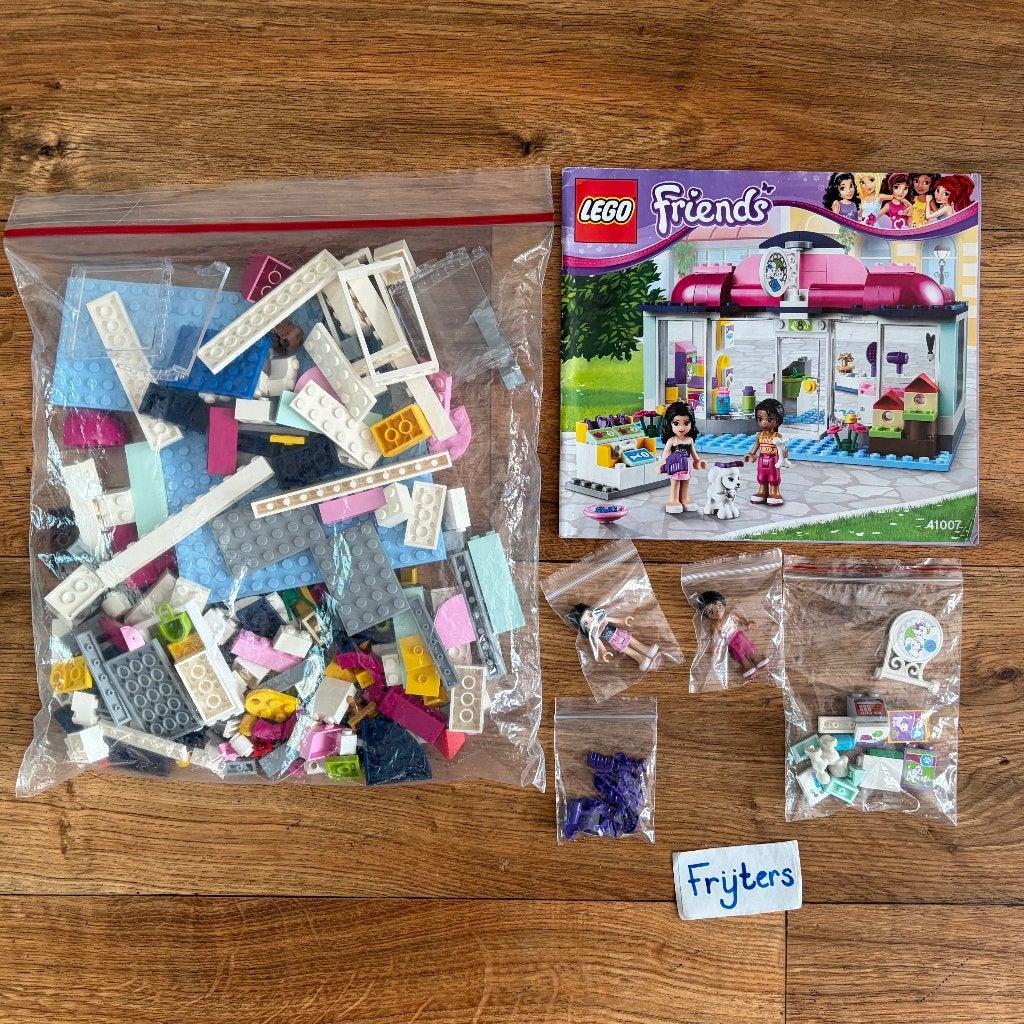 LEGO Friends Heartlake Pet Salon (41007), Gebruikt, Lego, Friends, Ophalen of Verzenden