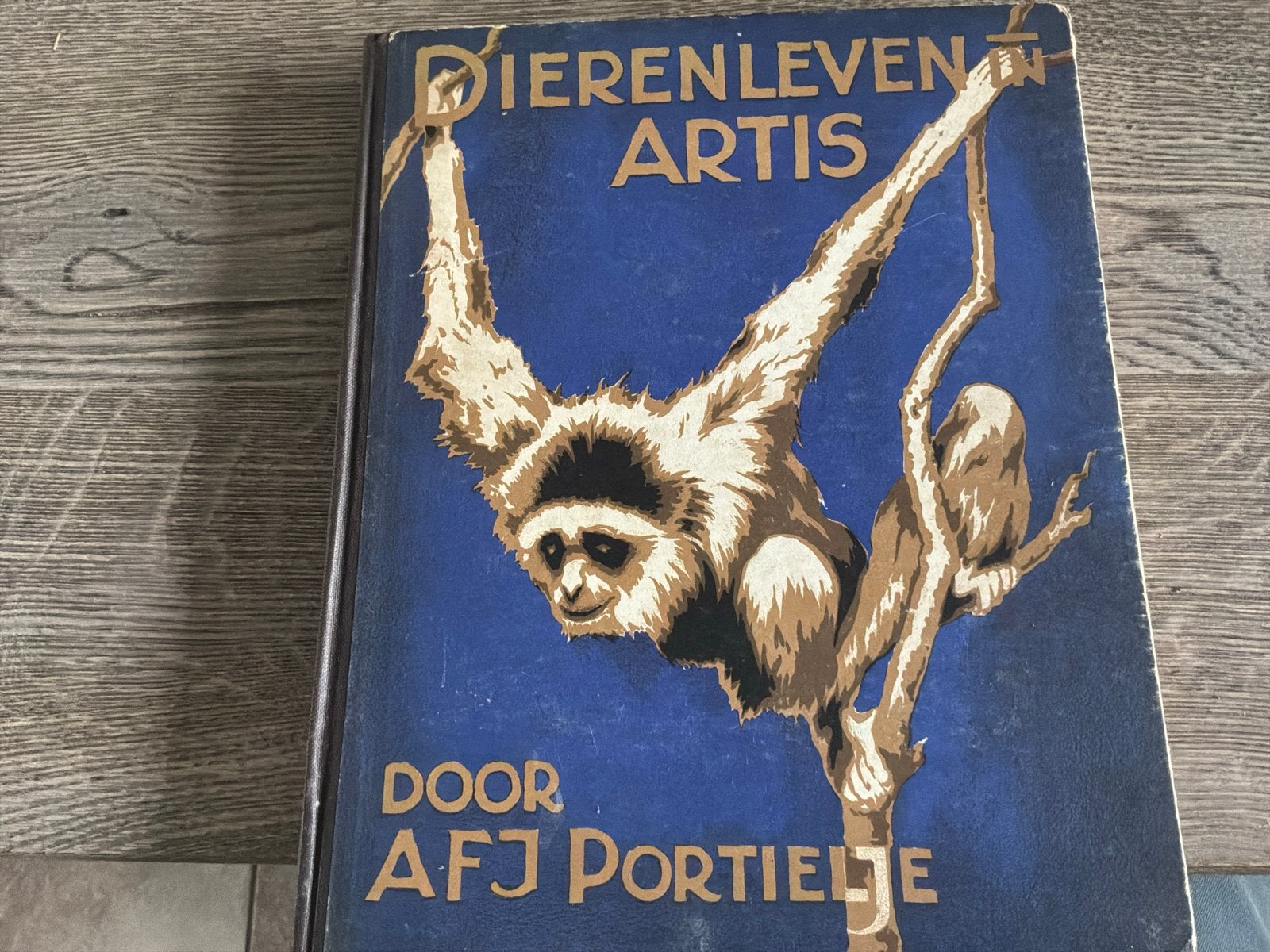 Dierenleven in Artis - A.F.J. Portielje (1939), Ophalen of Verzenden, Gelezen, Natuur algemeen
