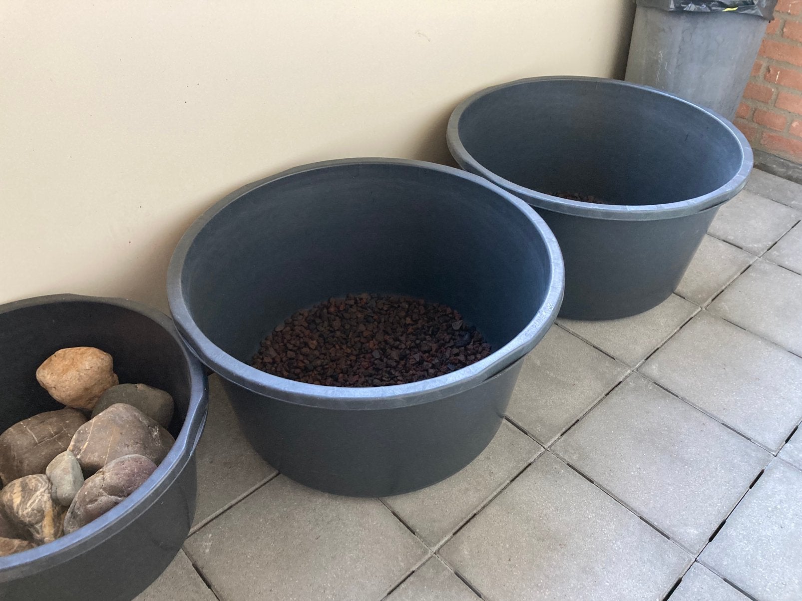 90 liter vijverbak met bodembedekking, Ophalen, Nieuw