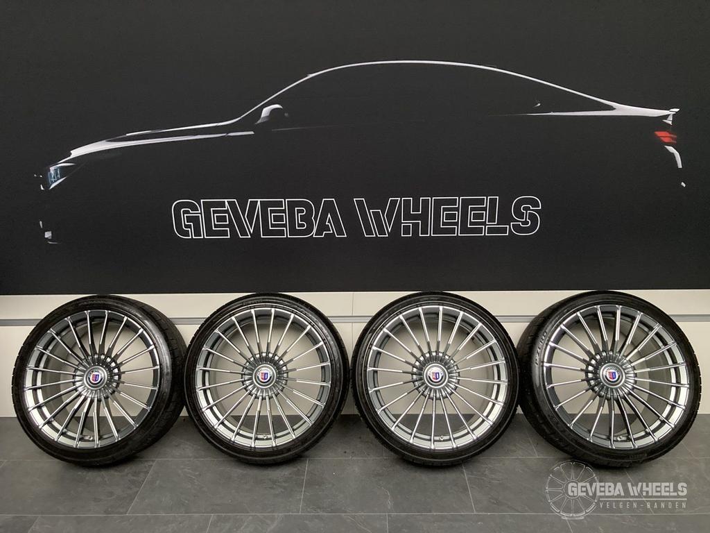 20” originele BMW Alpina B4 G26 velgen + banden breedset, Auto-onderdelen, Gebruikt, 255 mm, -, -