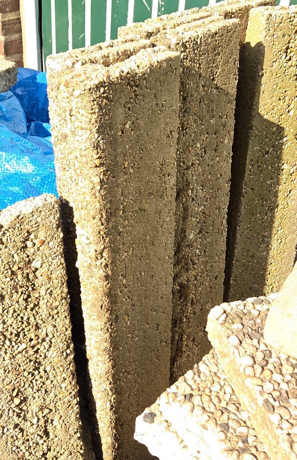 Betonbandjes gratis af te halen, Tuin en Terras, Ophalen, Gebruikt, Beton, Overige typen