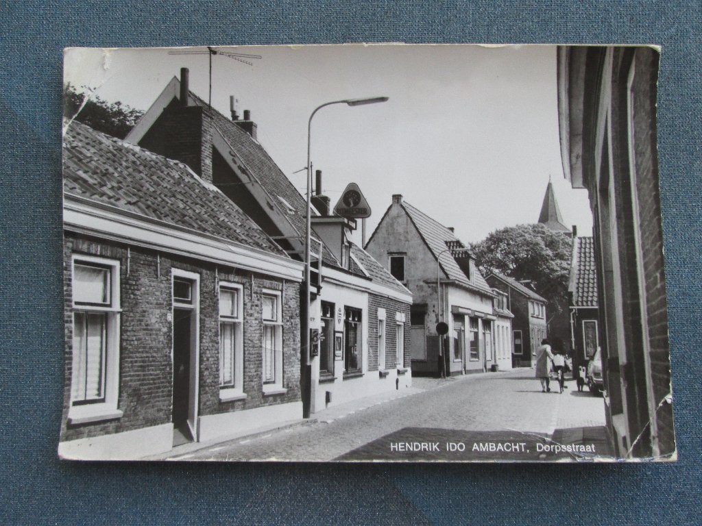 echte foto Hendrik Ido Ambacht, Ophalen of Verzenden, 1940 tot 1960, Gelopen, Zuid-Holland
