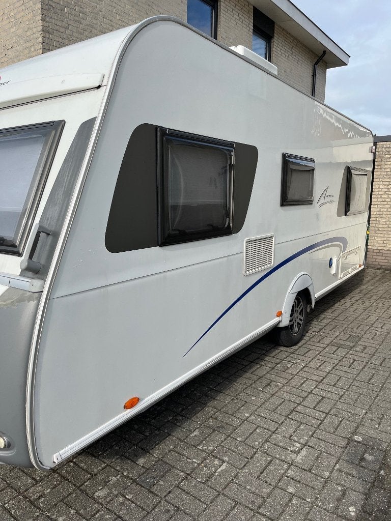 Burstner Averso 465TS + mover + automatisch level systeem, Rondzit, Koelkast, Frans bed, Particulier
