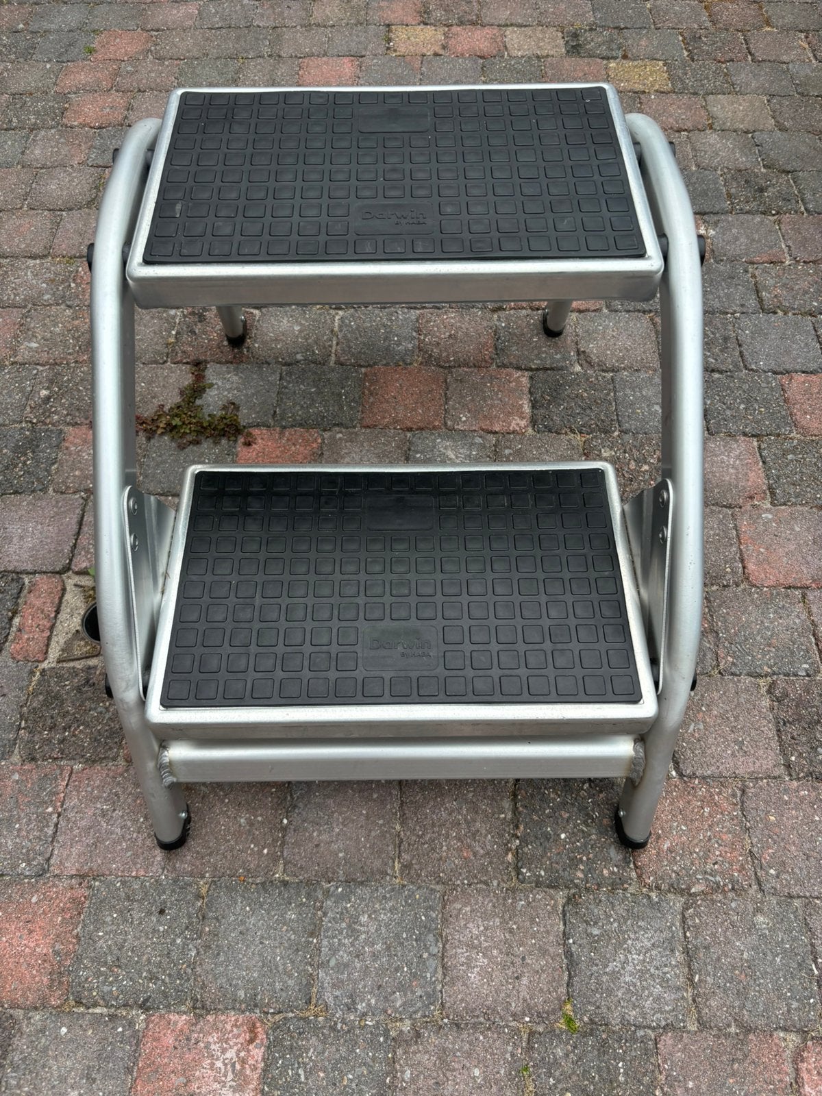 Haba Darwin caravan opstap van aluminium dus lichtgewicht, Caravans en Kamperen, Ophalen, Zo goed als nieuw